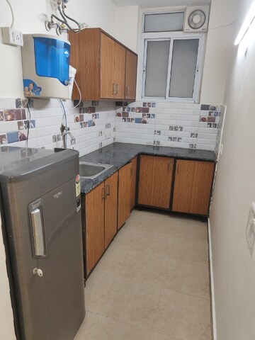 Kitchen in 1 BHK Builder Floor at Ansal Sushant Lok I, Sector 43 – for Rent