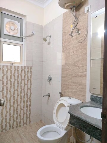 Bathroom in 4 BHK Builder Floor at Ansal API Esencia, Sector 67 – for Sale