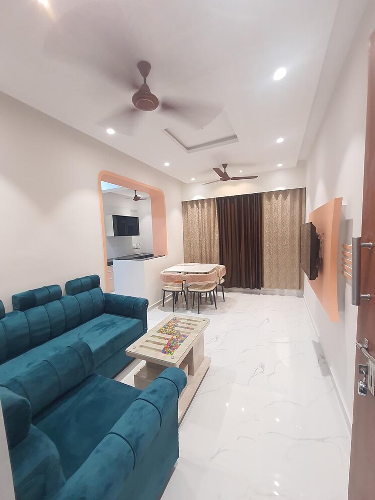 Living Room, sai-mauli 1 Bedroom 457 Sq.Ft. Apartment In Titwala Thane 7915489