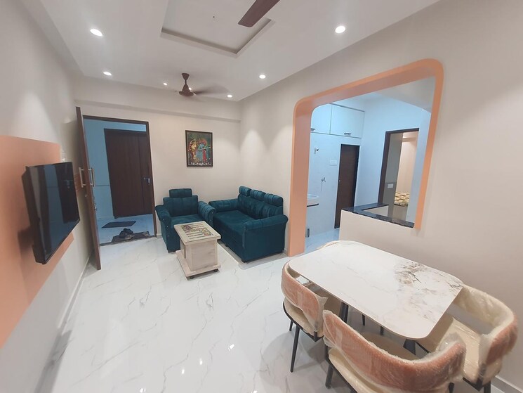 Living Room, sai-mauli 1 Bedroom 457 Sq.Ft. Apartment In Titwala Thane 7915489