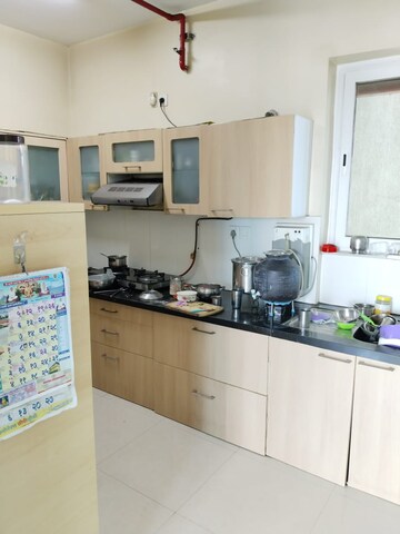 Kitchen in 3 BHK Apartment at Amanora Aspire Towerss, Hadapsar – for Rent