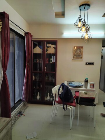 Living Room in 2 BHK Apartment at Sawan Lifestyle, Kharghar – for Rent
