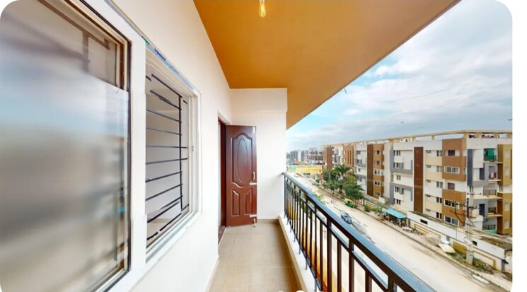 Balcony, vasudha-springs 2 Bedroom 1190 Sq.Ft. Apartment In Kr Puram Bangalore 7915657