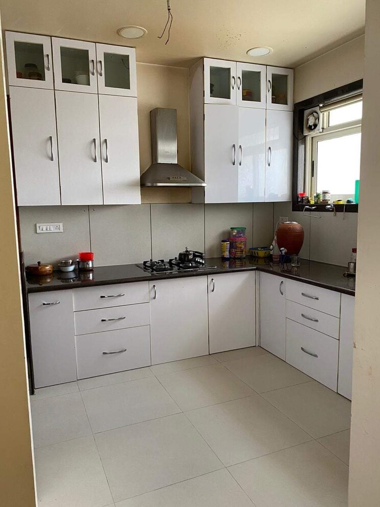 Kitchen, marvel-diva-2 4 Bedroom 2500 Sq.Ft. Apartment In Magarpatta City Pune 7915719