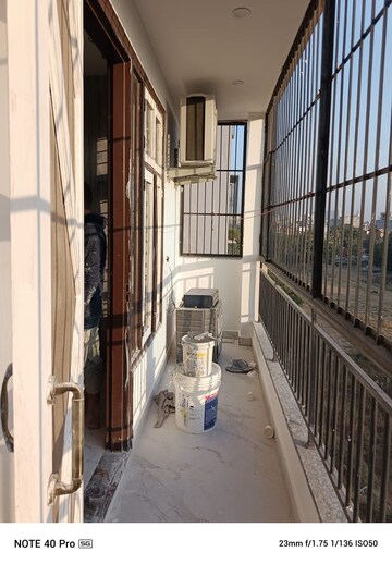 Balcony in 2 BHK Builder Floor at Cosmos Floors, Sector 52 – for Rent