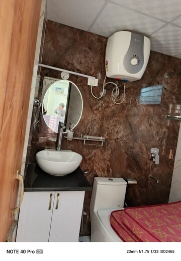Bathroom in 2 BHK Builder Floor at Cosmos Floors, Sector 52 – for Rent