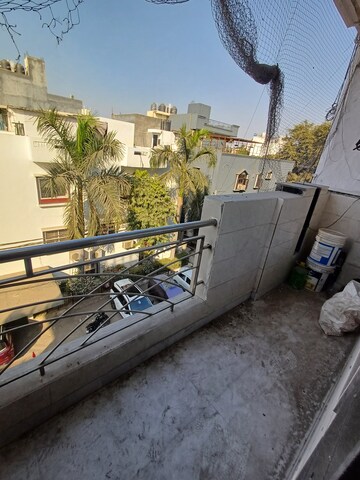 Balcony in 2.5 BHK Builder Floor at Ramesh Nagar – for Rent