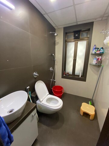 Bathroom in 3 BHK Apartment at Lalani Grandeur, Goregaon East – for Sale