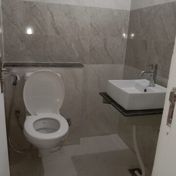 Bathroom in 3 BHK Apartment at International Airport Road – for Rent