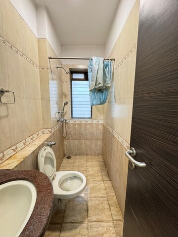 Bathroom in 3 BHK Apartment at Chembur Heights, Chembur – for Rent