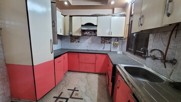 Kitchen in 3.5 BHK Builder Floor at Dilshad Colony – for Sale