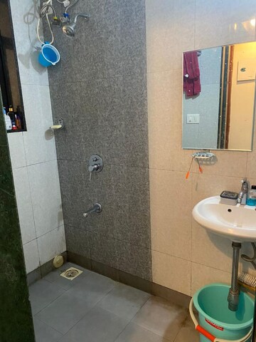 Bathroom in 1 BHK Apartment at Shell Tower CHS, Chembur – for Rent