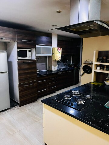 Kitchen in 3 BHK Apartment at RKM Springdale Tower II, Lohgarh – for Rent