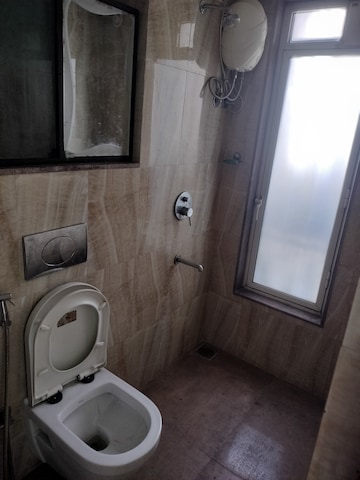 Bathroom in 2 BHK Apartment at Lodha Amara, Kolshet Road – for Rent