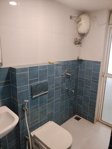 Bathroom in 2 BHK Apartment at Lodha Amara, Kolshet Road – for Rent