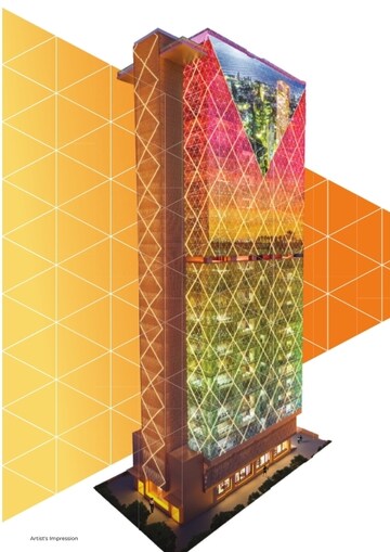 Floor Plan in  Office Space at Parinee I, Andheri West – for Sale