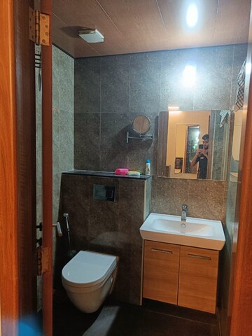 Bathroom in 2 BHK Apartment at Shapoorji Pallonji Epsilon, Kandivali East – for Rent