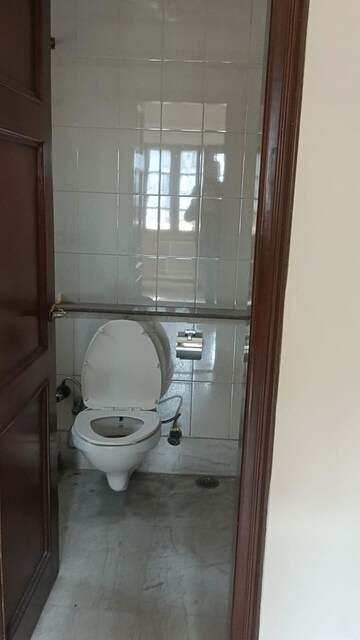 Bathroom in 3 BHK Builder Floor at New Friends Colony – for Rent