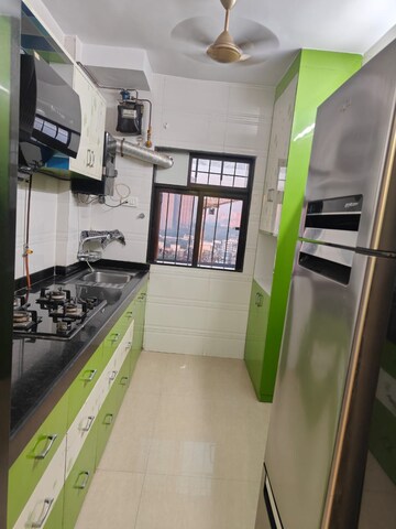 Kitchen in 2 BHK Apartment at Dosti Vihar, Samata Nagar – for Rent