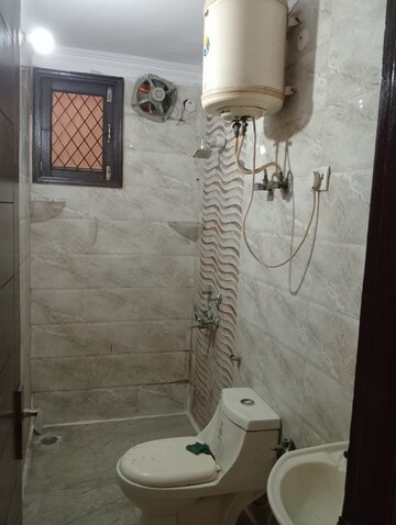 Bathroom in 2 BHK Builder Floor at Govindpuri – for Rent