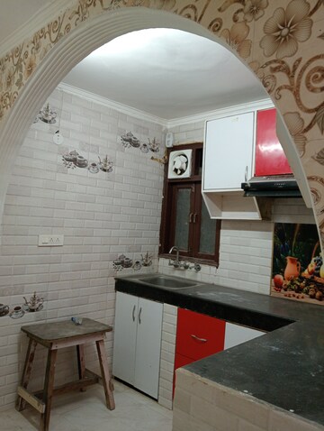 Kitchen in 3 BHK Builder Floor at Govindpuri – for Rent