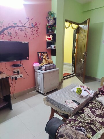 Living Room in 2 BHK Apartment at Kalikapur Rajpur Sonarpur – for Sale