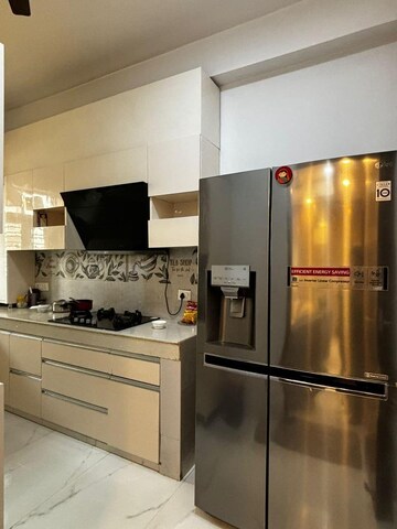 Kitchen in 3 BHK Builder Floor at Sushant Lok 2, Sector 57 – for Rent