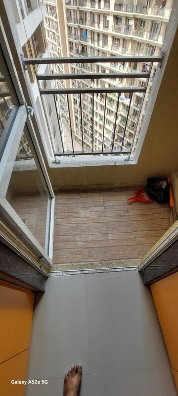 Balcony in 1 BHK Apartment at JP North Alexa, Mira Road – for Rent