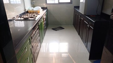 Kitchen in 3 BHK Apartment at Ashar Residency, Pokhran Road No Two – for Sale