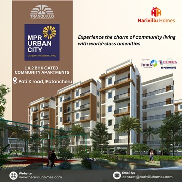 2 BHK Apartment For Resale in MPR Urban City Peeranchuruvu Hyderabad  7916572