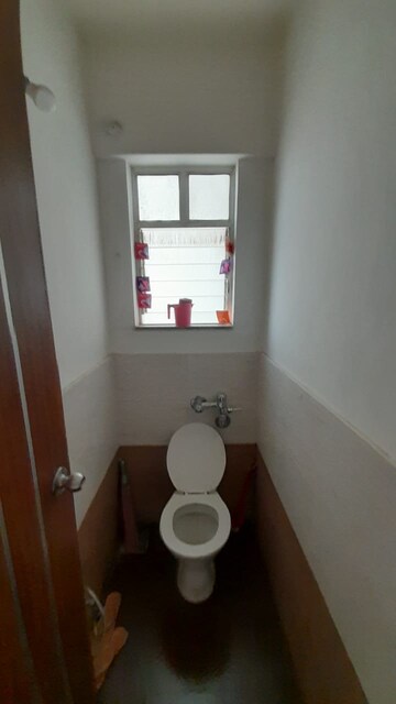 Bathroom in 1 BHK Apartment at Gera Park View, Kharadi – for Rent