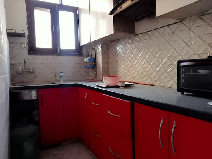 Kitchen, mahavir enclave 1 2 Bedroom 605 Sq.Ft. Builder Floor In Mahavir Enclave 1 Delhi 7916581