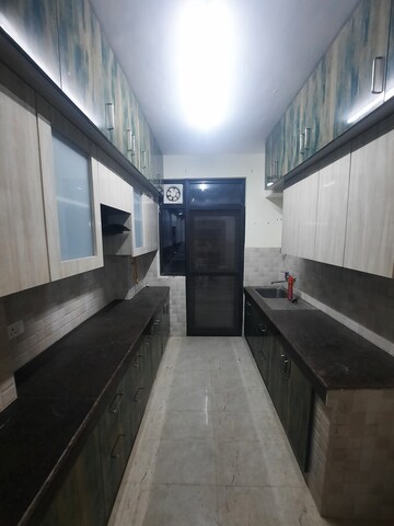Kitchen in 3 BHK Apartment at Kendriya Lok Nirman CHS, Phi Iv Greater Noida – for Rent