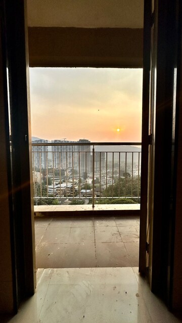 Balcony in 2 BHK Apartment at Lodha Splendora, Ghodbunder Road – for Sale