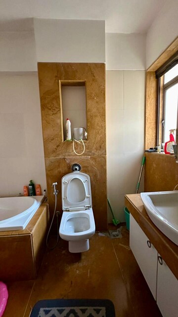 Bathroom in 3 BHK Apartment at Lodha Splendora, Ghodbunder Road – for Sale