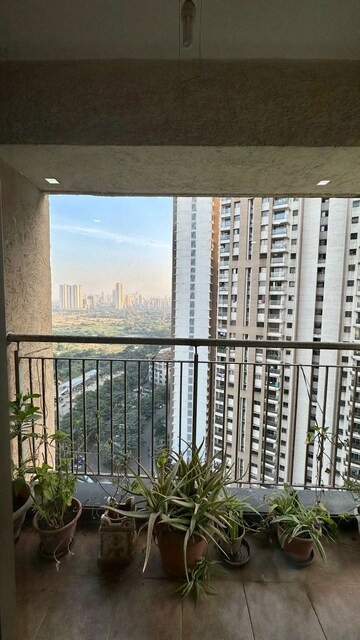 Balcony in 3 BHK Apartment at Lodha Splendora, Ghodbunder Road – for Sale
