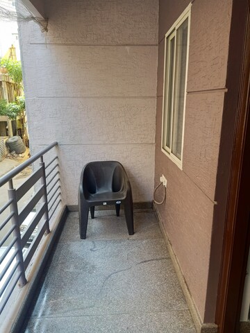 Balcony in 1 BHK Apartment at Murugesh Palya – for Rent