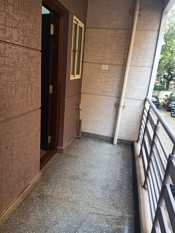 Balcony in 1 BHK Apartment at Murugesh Palya – for Rent