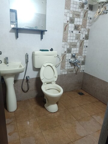 Bathroom in 1 BHK Apartment at Murugesh Palya – for Rent