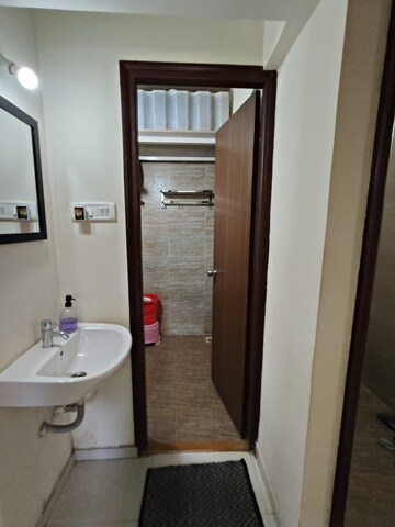 Bathroom in 1 BHK Apartment at Raunak City, Kalyan West – for Sale