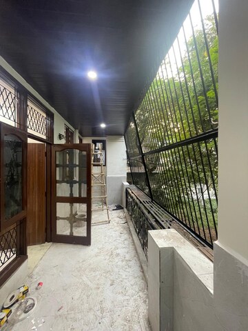 Balcony in 3 BHK Builder Floor at Niti Khand – for Rent