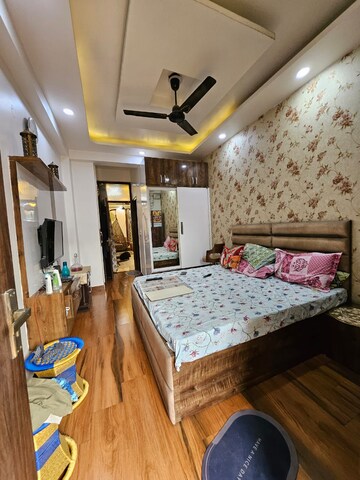 Bedroom in 3 BHK Builder Floor at Raj Nagar Extension – for Rent