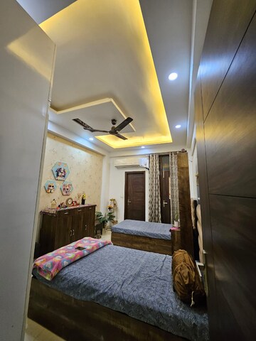 Bedroom in 3 BHK Builder Floor at Raj Nagar Extension – for Rent