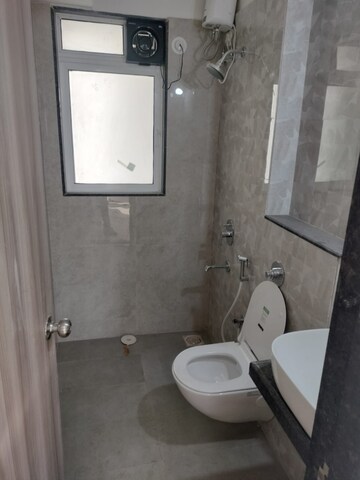 Bathroom in 2 BHK Apartment at Ashar Axis, Subhash Nagar – for Rent