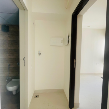 Building Lobby in 1 BHK Apartment at Lodha Crown Quality Homes, Balkum Pada – for Rent
