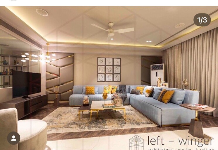 Living Room, greater kailash i 3 Bedroom 208 Sq.Yd. Builder Floor In Greater Kailash I Delhi 7916973