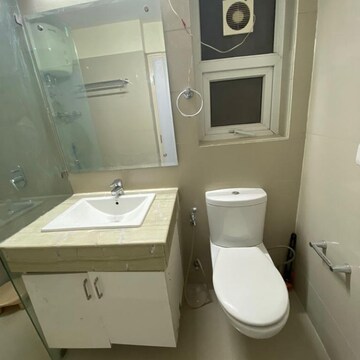Bathroom in 2 BHK Apartment at Emaar MGF The Palm Drive Studios, Sector 66 – for Rent