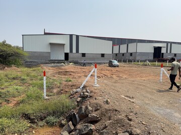 Industrial Plot – Exterior View View at Midc - for Rent
