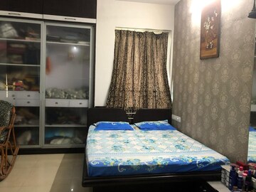 Bedroom in 2 BHK Apartment at Rustomjee Athena, Majiwada – for Rent