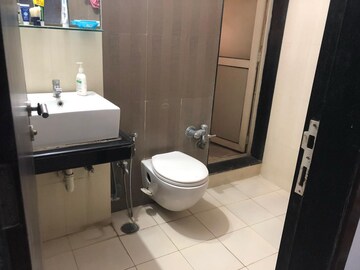 Bathroom in 2 BHK Apartment at Rustomjee Athena, Majiwada – for Rent